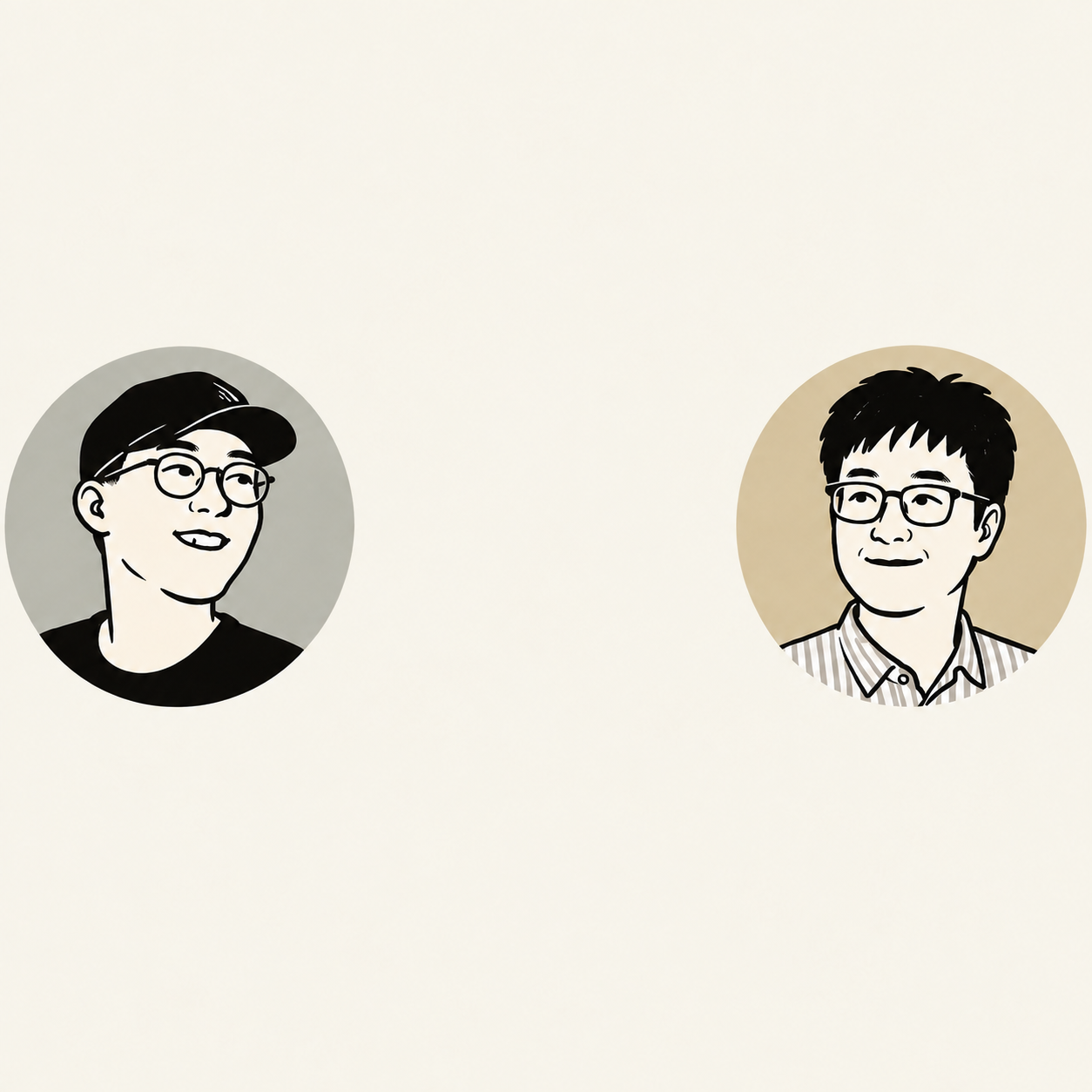 Illustrated portrait of Lizhe Yu